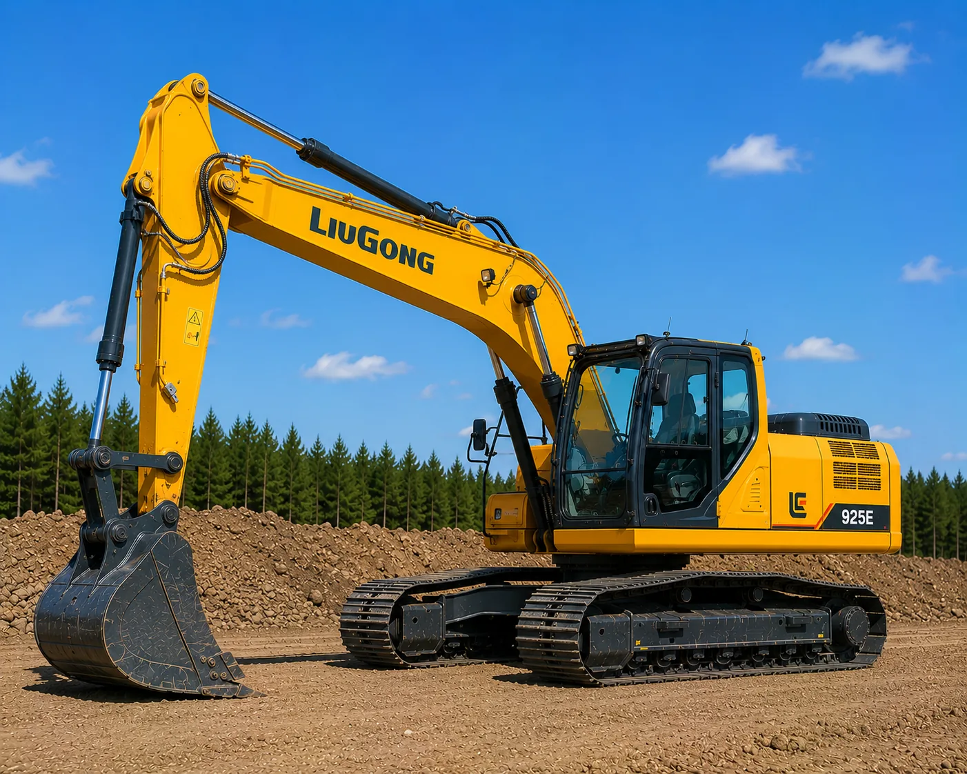 Гусеничный экскаватор LiuGong CLG925E в аренду